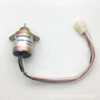 挖掘机配件熄火器1503ES-12S5SUC5S 119653-77950 12V适用洋马