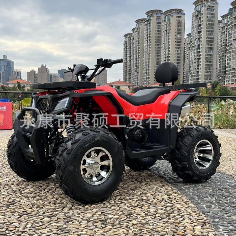 200cc transmisión automática a prueba de golpes avenida Qishandi todoterreno de cuatro ruedas ATV grande adulto ATV motocicleta de gasolina