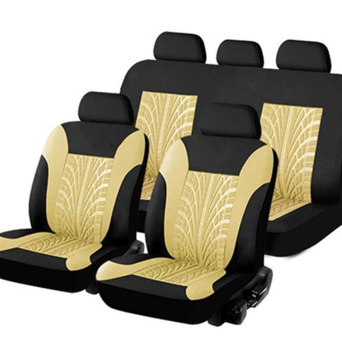 外貿跨境腰線壓機汽車座椅套汽車坐墊四季通用9件套4件套2件套