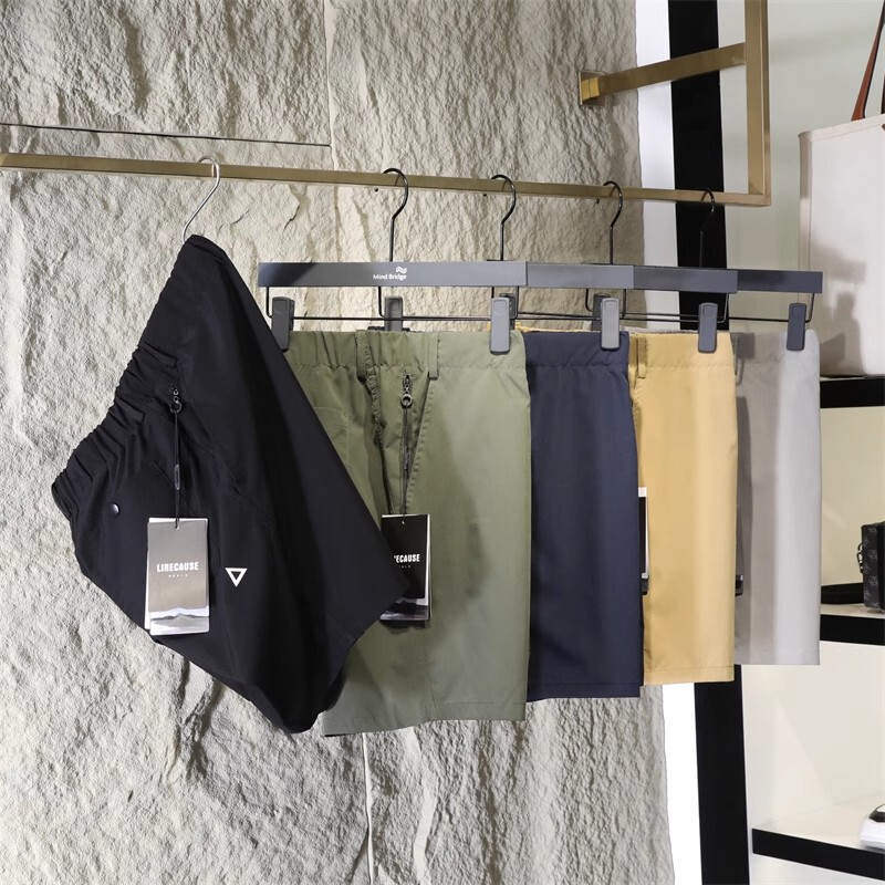 Clear! Mountain Style Functional Style! Lightweight Outdoor Summer Men's Sports Elastic Quick-Drying Casual Shorts