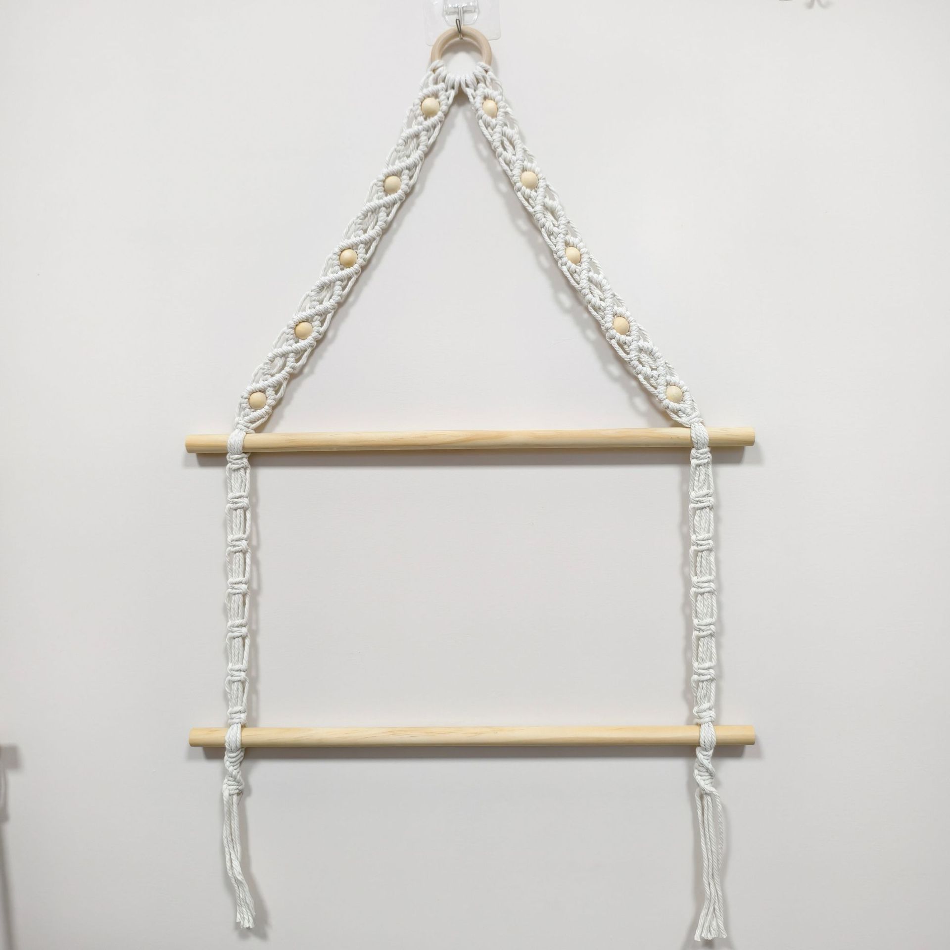 Cross-Border Hand-Woven Tapestry Towel Rack Wall Hanging Wall Decoration Home Hotel Creative B&B Tissue Storage Rack