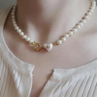 Zhizhen Zhuji Pearl Empress Dowager West with Freshwater Pearl Necklace Delicate Niche Sweet Cool Wind 6~7mm
