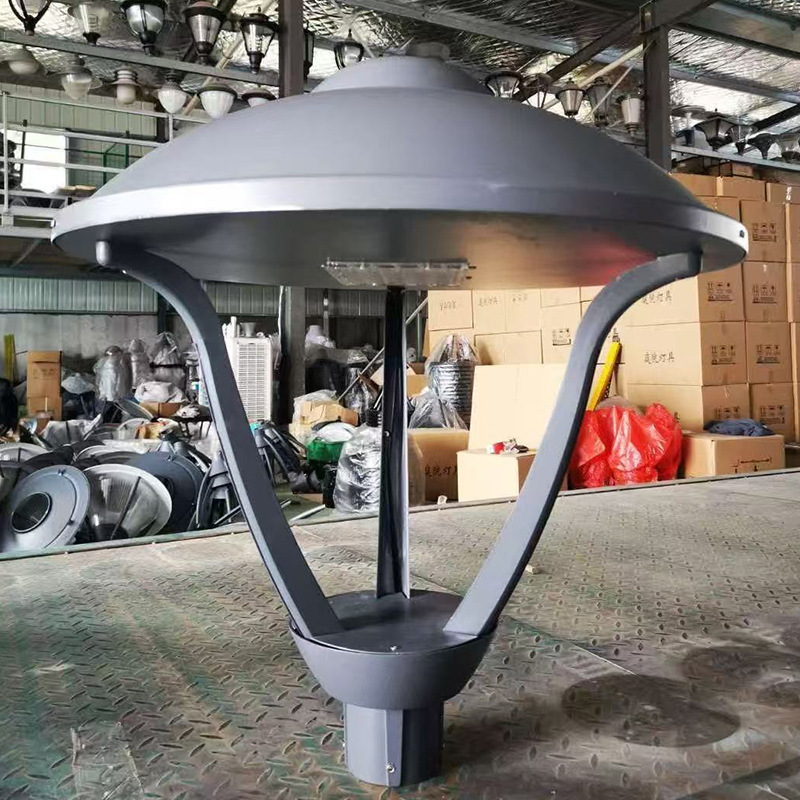 Venta al por mayor de pantallas para lámparas LED de jardín, cabezales de lámparas solares para jardín, cabezales de farolas, luces de calle para paisajismo de villas, parques y jardines comunitarios. image 71