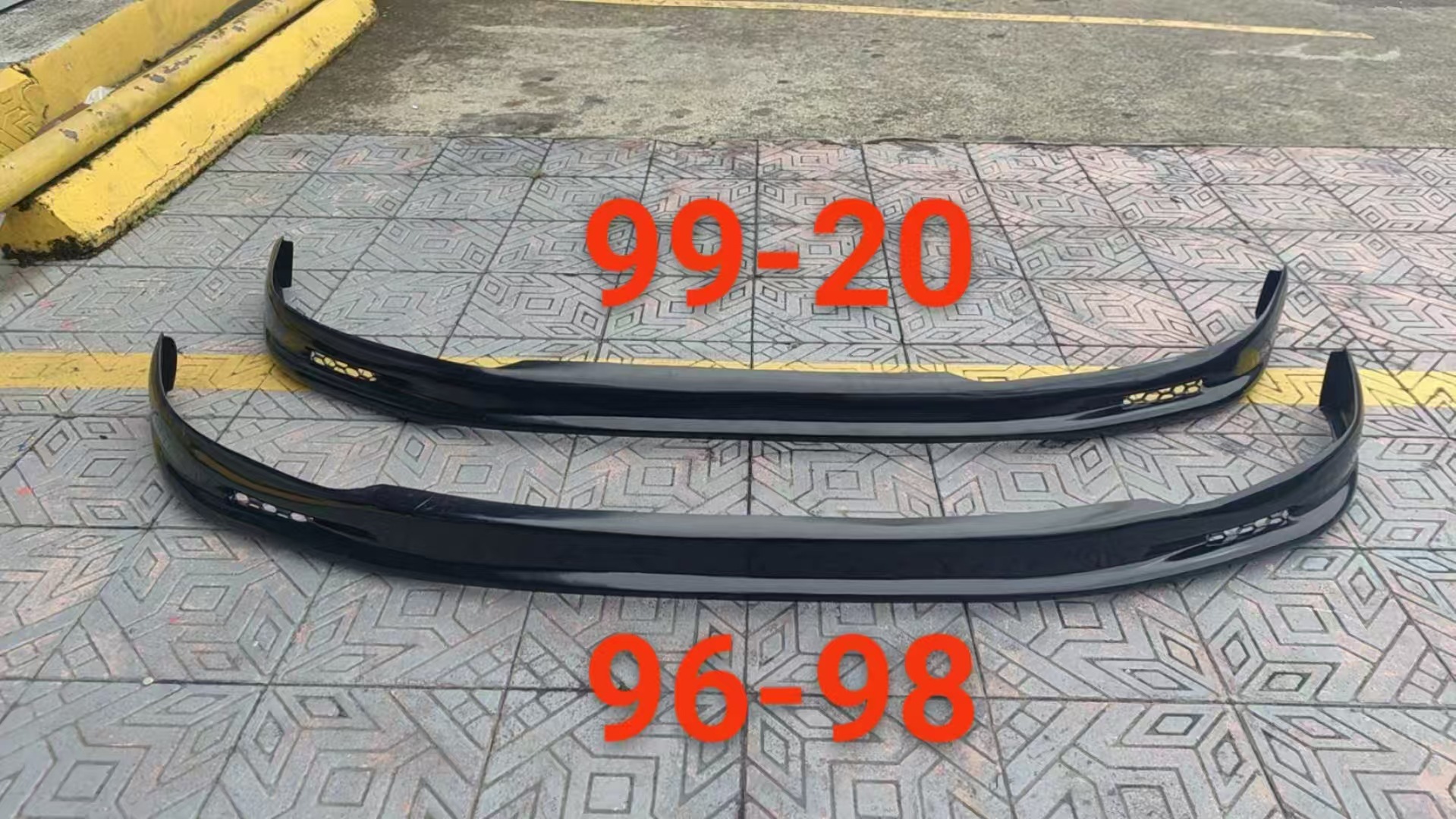 Suitable for 92-95 Honda Civic Front Lip Side Skirt Small Body Kit Modification Parts Eg6 Front Lip 96-98