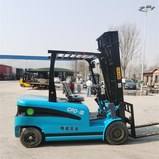 Xinlechuang Small Electric Forklift, New Energy Fully Automatic Truck, Loading and Unloading Palletizing Stacker