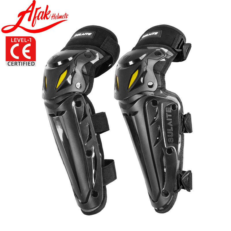AFAK motocicleta montar anti-caída rodillera a prueba de viento almohadilla de la pierna off-road motocicleta codo pad transpirable equipo Caballero