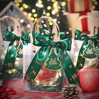 Рождественский Подарочный пакет Сочельник Apple Gift Box Портативная упаковка Детский сад Детский творческий маленький подарок Пустая коробка