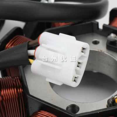 Motorcycle engine and accessories coil generator for