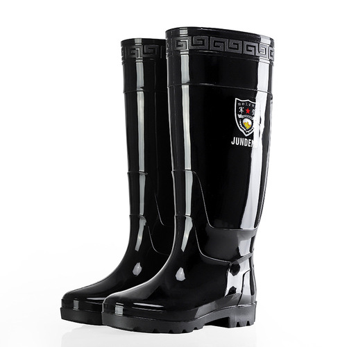 Special High 45cm Protective Water Shoes with Warmth and Rain Boots, Work Site, Kitchen, Elevated Anti-Slip Over-Knee Rain Boots for Distribution