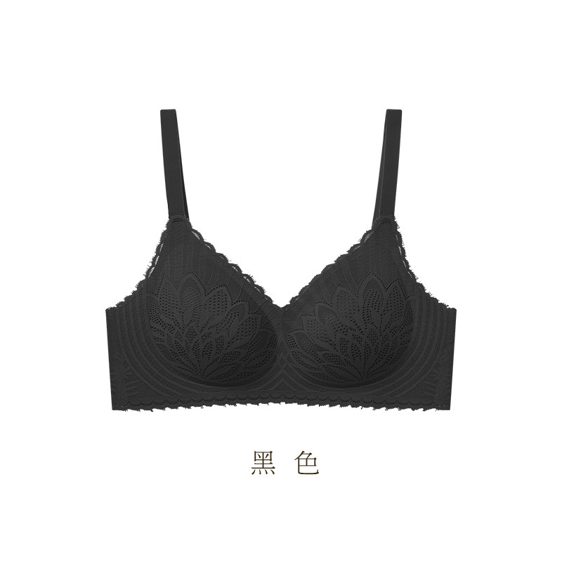 小胸3d立体杯の無痕下着の女性の大胸は小さくて、スチールリングの快適な通気性があります。|undefined
