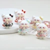 Three-dimensional kitten ornaments [pack of five]