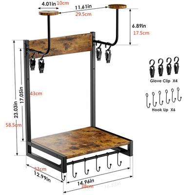 Wall mounted motorcycle Helmet Bracket Bracket