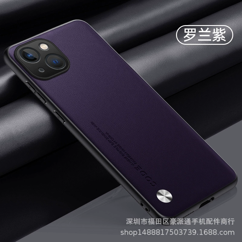 Чехол для телефона Apple iPhone 15 Series, защитная накладка из искусственной кожи, тонкий элегантный дизайн