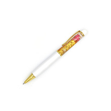 厂家加工定制批发入油笔 3D漂浮物 2D可印刷定制内容灌油笔广告笔