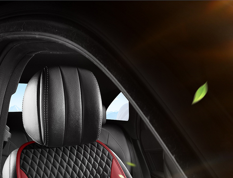 Car seat cushion cover leather ice silk car seat cushion hair dryer seat cushion air conditioning massage ventilation seat cover Amazon International Station