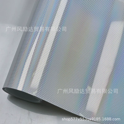 Auto Color Change Film – Fiber Interior Trim Glossy Black - pet-laser-honeycomb-white-30cm30cm