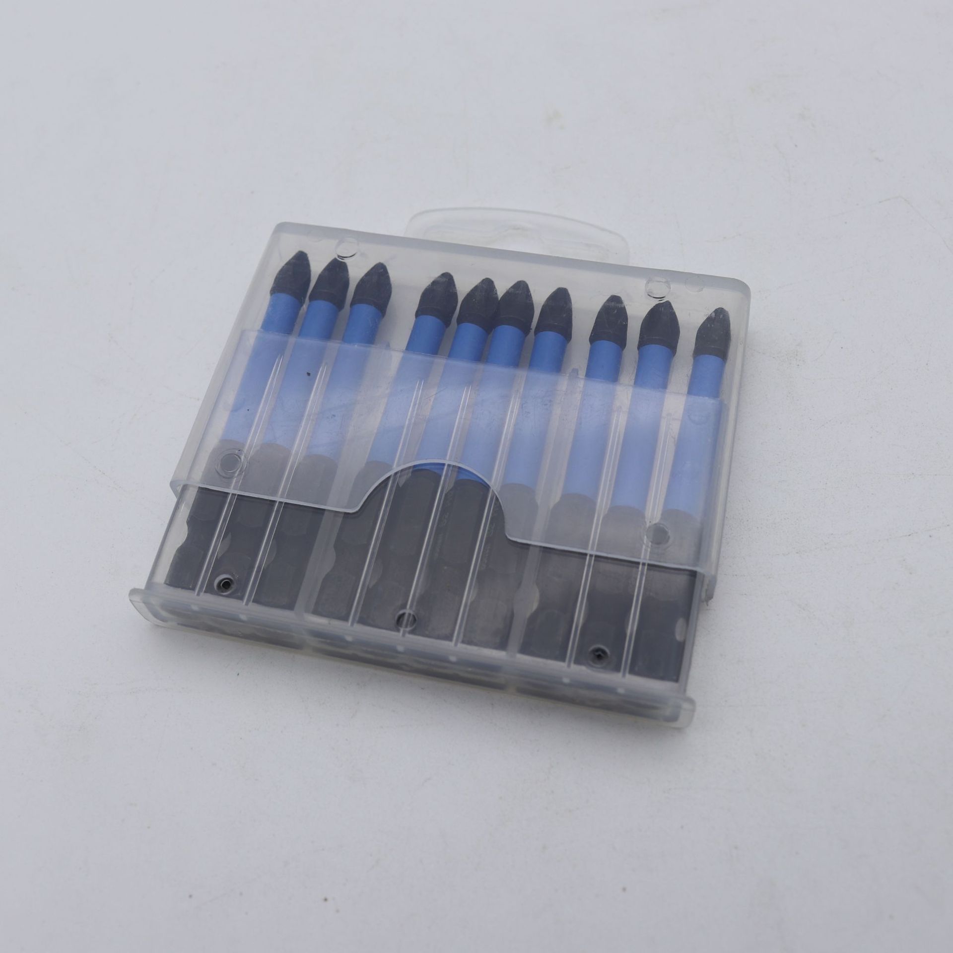 D1防滑抗冲击批头十字起子头磁性电钻强磁风批嘴高硬度批头防滑齿