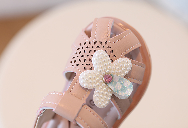 Estate nuove donne bambino 0-1-2 anni neonato suola morbida scarpe da principessa da passeggio sandali Baotou per bambini_voghion.com