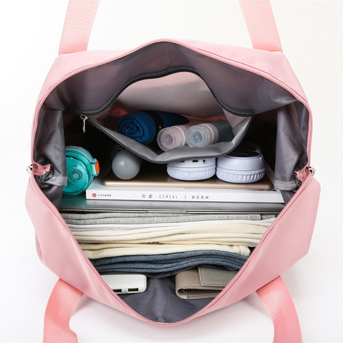 Travel bag  new trendy women's large-capacity folding handbag maternity luggage bag short-distance storage bag fitness bag