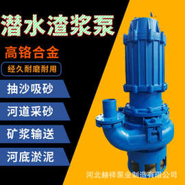 ZJQ潜水渣浆泵矿浆输送泥浆泵火电厂水力除灰疏浚河道抽沙抽水泵