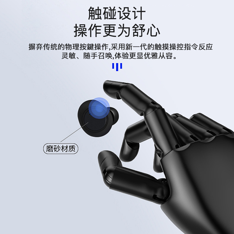 Audífonos Bluetooth Y50, Nuevo Modelo Transfronterizo, Compatibles con Música, Audífonos Bluetooth Estéreo Bilaterales Intrauditivos, Disponibles para Venta al por Mayor.