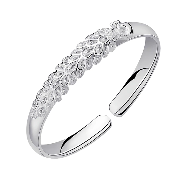 Peacock Bracelet [Silver]