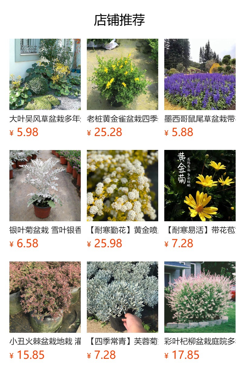 预览状态下无法点击,发布后,可点击跳转到对应的商品页面