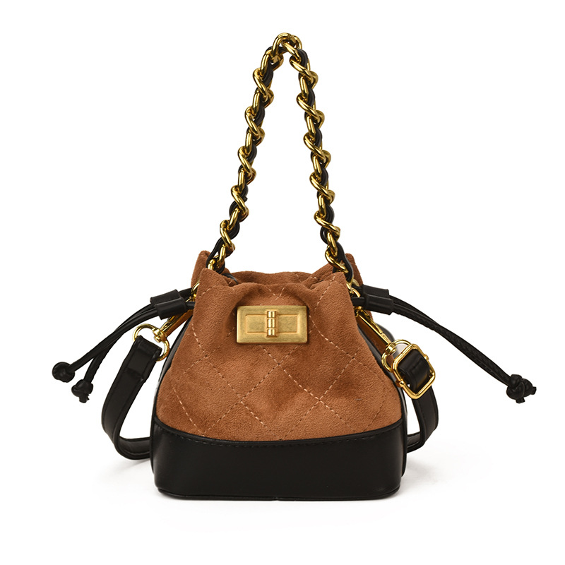Bolsa de hombro de moda coreana para niños y niñas, bolsas de cadena de mini bolsas para bebés, bolsas de cuerda de extracción nuevas