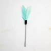 Green feathers