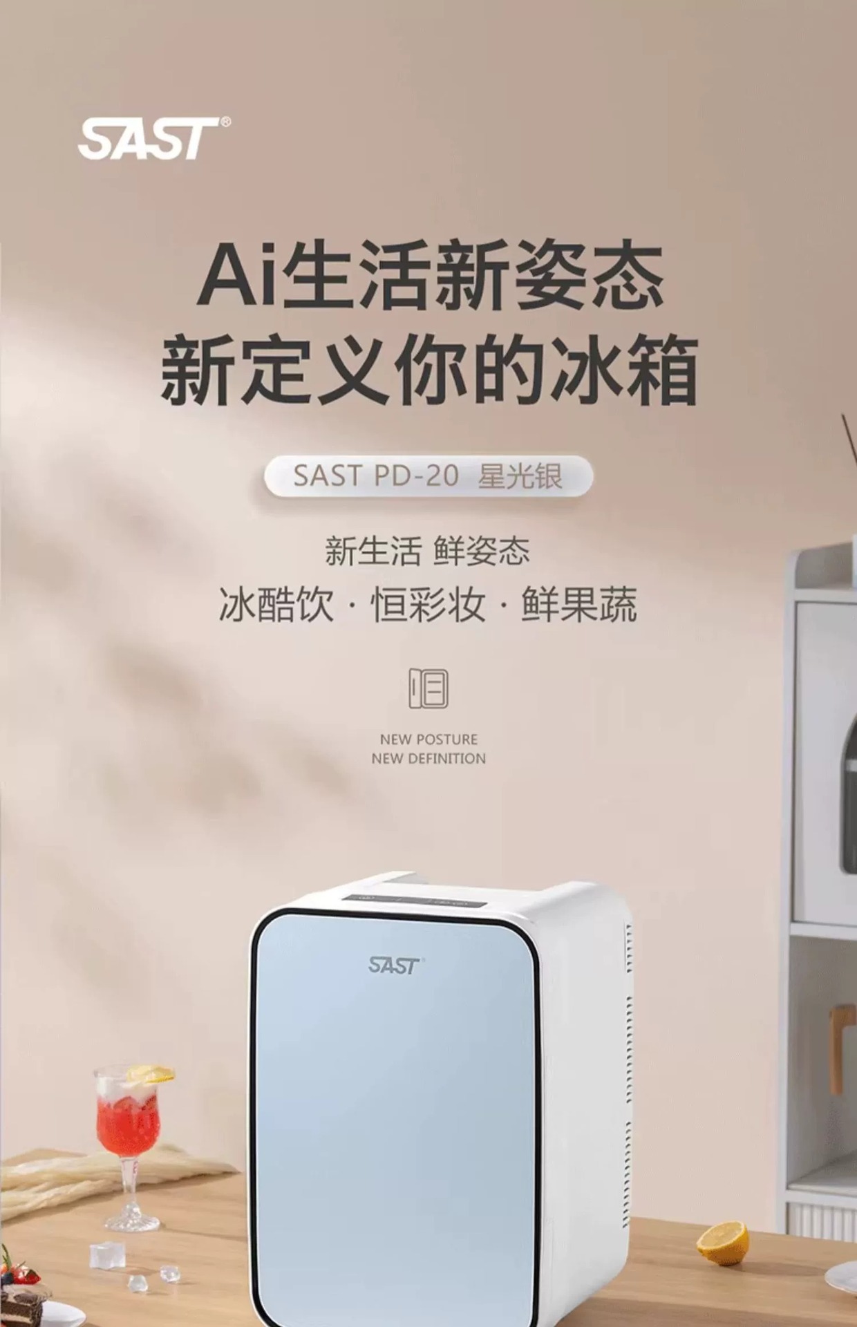 Mini Portable Car Refrigerator 20L
