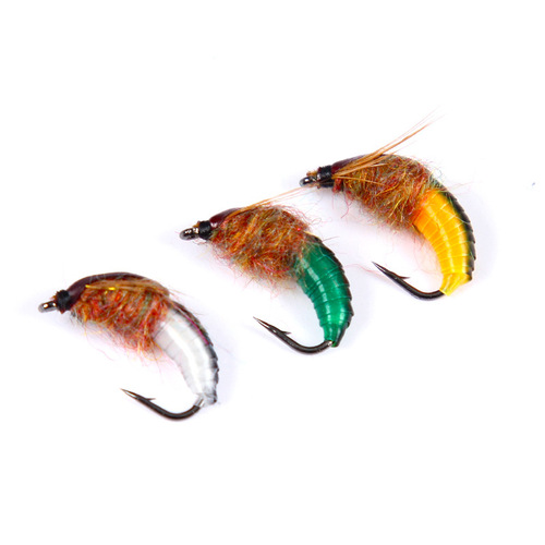 Egret Flying LF001 Caddis Moth Nymph Fly Hook Bionic Bait Luya Fly Fishing Nymph Fly Bait