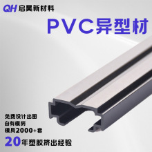 源头厂家开模定制PVC异型材外壳挤出塑钢型材双色共挤软硬共挤型