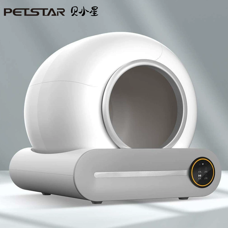 Кросс-бордерный кастомизированный автоматический кошачий туалет X30 второго поколения с управлением через приложение Tuya, электрический автоматический самоочищающийся лоток для кошачьего туалета.