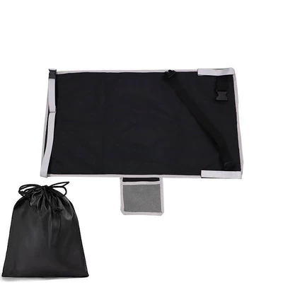 hot sale child aircraft: Other vehicle seats - black-drawstring-pocket-7944cm