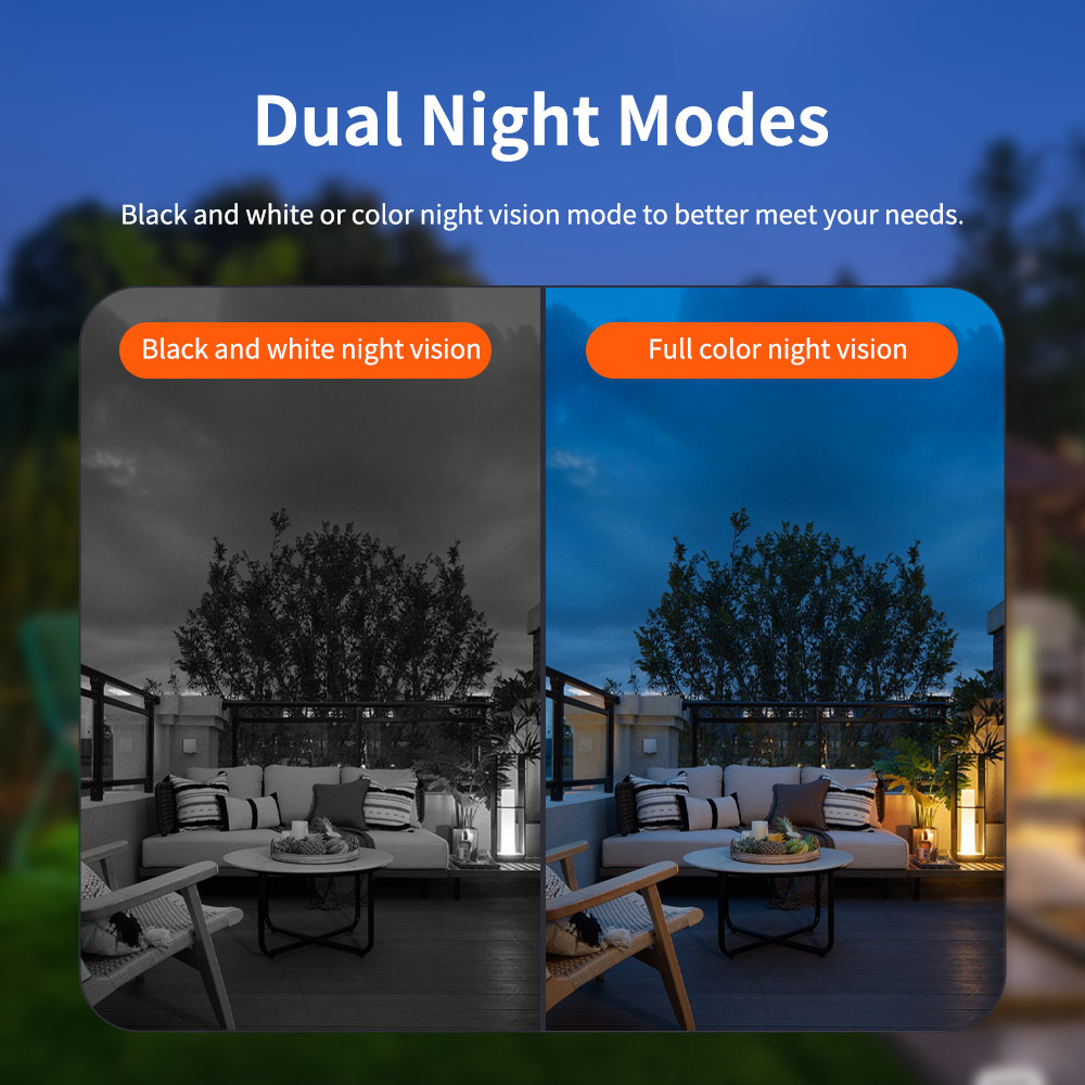 Monitoreo solar de explosión de comercio exterior cámara doméstica al aire libre a prueba de lluvia inteligente HD puede monitorear la visión nocturna