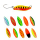 Metal Spoons Fishing Lures Leech Flutter Spoon Fresh Water Bass Swimbait Tackle Gear