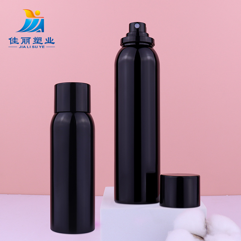 PET塑料瓶黑色罐子卡口化妆品补水保湿喷雾瓶 超细喷雾香水分装瓶