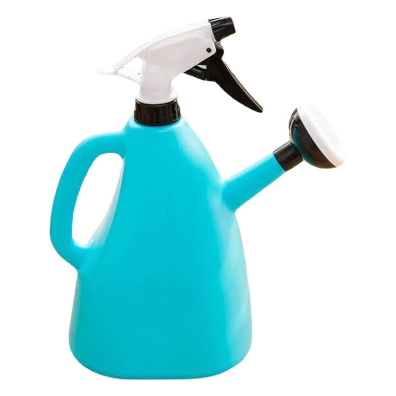 1L regadera de flores de doble uso, regadera, regadera, regadera de presión manual, regadera de jardinería