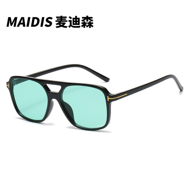 square fashionable sunglasses