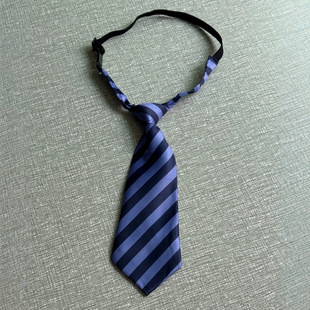 Children's Printed Striped Tie-Free Dress