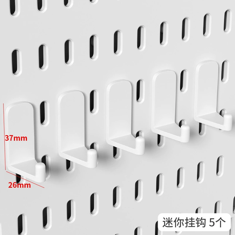 Kitchen hole plate without punching hanging board storage rack wall-mounted bathroom combination plastic hole plate