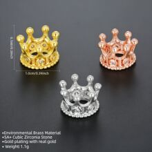 �羳�~����18K΢��ʯ��׻���ñ�ʹڸ������DIY��朴����Ʒ
