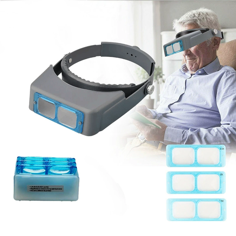 Производители высококачественного головного оборудования для ремонта увеличительного стекла, ремонт четырех Оптических стеклянных линз 81007-B