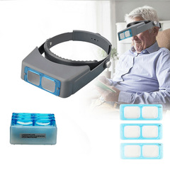 Factory High Definition Head-mounted Device Repair Magnifying Glass, Four Optical Glass Lens Repair 81007-B