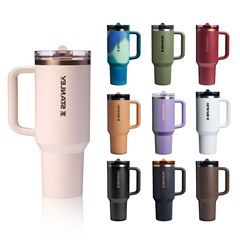 スタンレー stanley40oz カーカップ アイスバーカップ 304 ステンレス鋼カーカップ 大容量保冷カップ