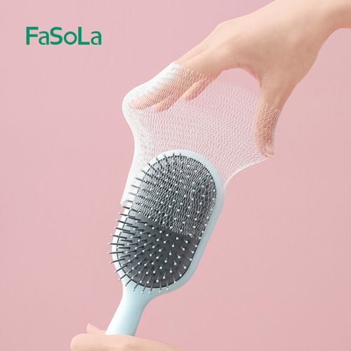 Air cushion comb cleaning net cleaning artifact cleaning brush airbag comb cleaner hair cleaning sheet hair comb protective paper