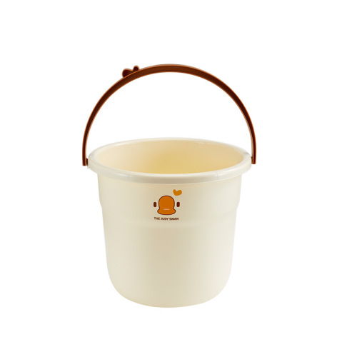 Cartoon thickened lidless laundry bucket household plastic bucket student dormitory bath bucket pp large water storage bucket wholesale