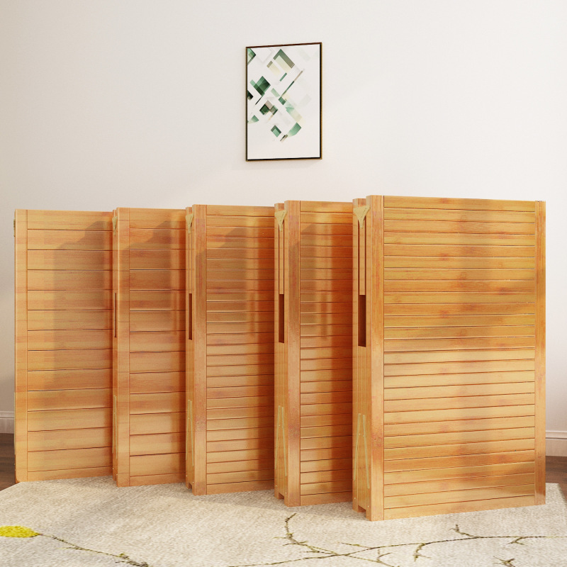 Bamboo Folding Bed for Two or Single Person, Simple Bed for Home Use, Durable Solid Wood Bamboo Bed for Naps and Rest, Thickened Bamboo Folding Bed for Two or Single Person, Simple Bed for Home Use, Durable Solid Wood Bamboo Bed for Naps and Rest, Thickened