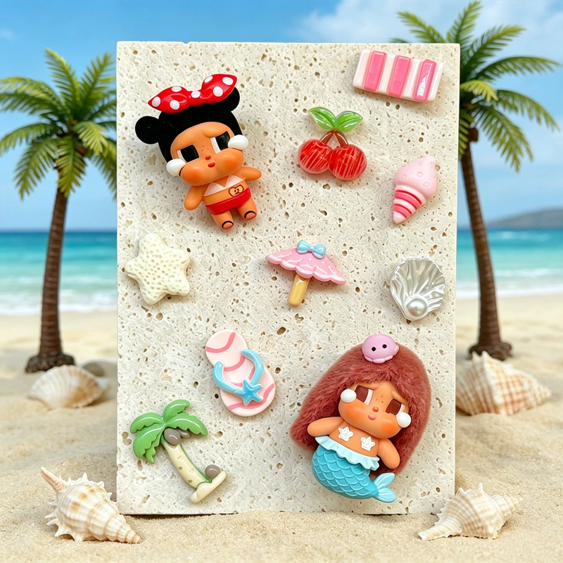 Summer Beach Crybaby Croc Shoe Charms Mermaid Cartoon Shoe Buckles DIY Accessories Snack Accessories Shoe Charms Shoe Buckles Summer Beach Crybaby Croc Shoe Charms Mermaid Cartoon Shoe Buckles DIY Accessories Snack Accessories Shoe Charms Shoe Buckles