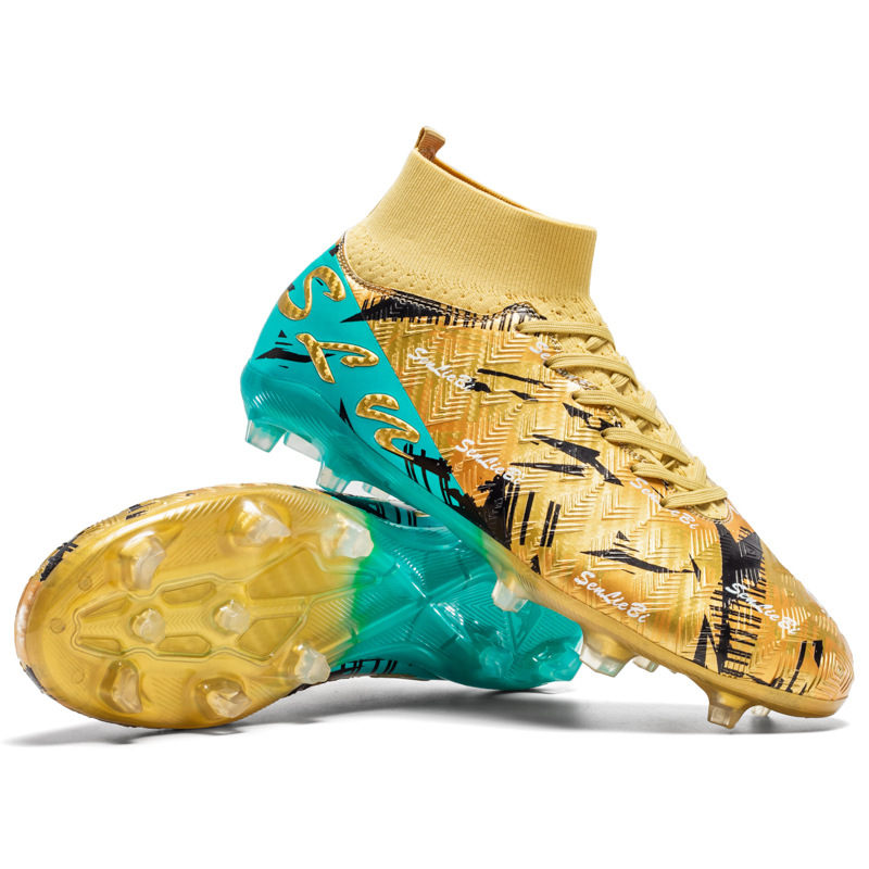Zapatos de fútbol transfronterizos amazonas zapatos de entrenamiento antideslizantes y resistentes al desgaste Copa del Mundo Ronaldo Assassin zapatos de fútbol para niños hombres